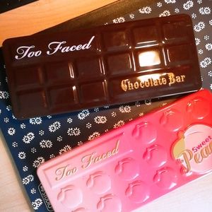 Too Faced Sweet Peach and Chocolate Bar 90% New